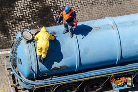 Professionelle Reinigung von Tanks